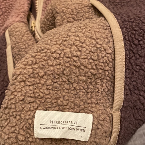 REI  Sherpa fleece zipped hoodie. Size S - Picture 7 of 15